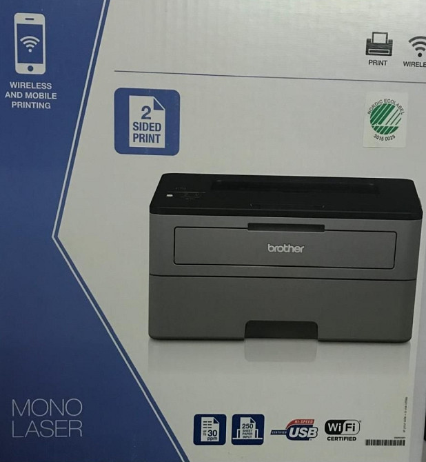 Принтер Brother HL-L2350DW. Харків - фото 3