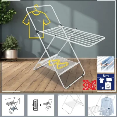 Сушилка для белья Casa Si City 8m White Напольная (CS92282W04) (DAS302865) Винница