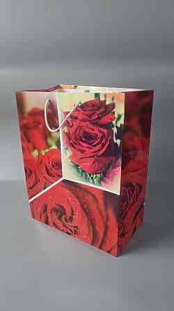 Подарунковий паперовий пакет Гігант (широке дно)о 30/40/17 (артGSD-45) (12 шт) Харків