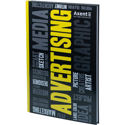 Канцелярська книга Axent Colors А4, 80 аркушів, клітинка, жовта (8421-06-A) Вінниця - фото 2