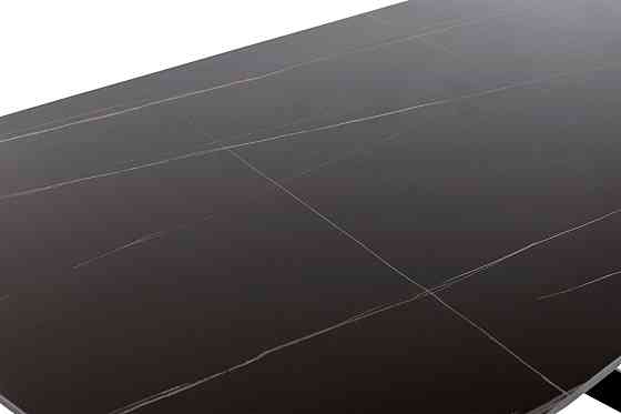 Стіл Грінвіч XS-1346, (160*90), чорний/мармур Київ