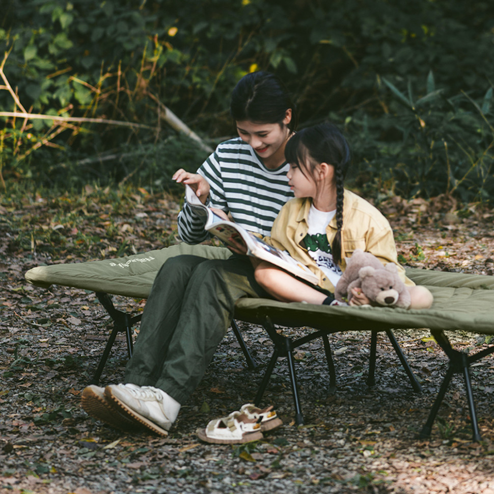 Матрац кемпінговий для розкладного ліжка Naturehike CNK2300DZ022, 190х67 см, темно-зелений Київ - фото 7