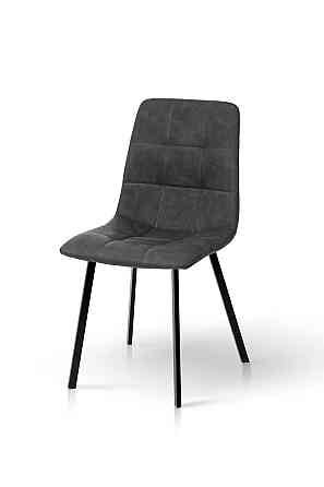 Стілець Чілі (квадрат) чорний/ антрацитRU-08 Киев