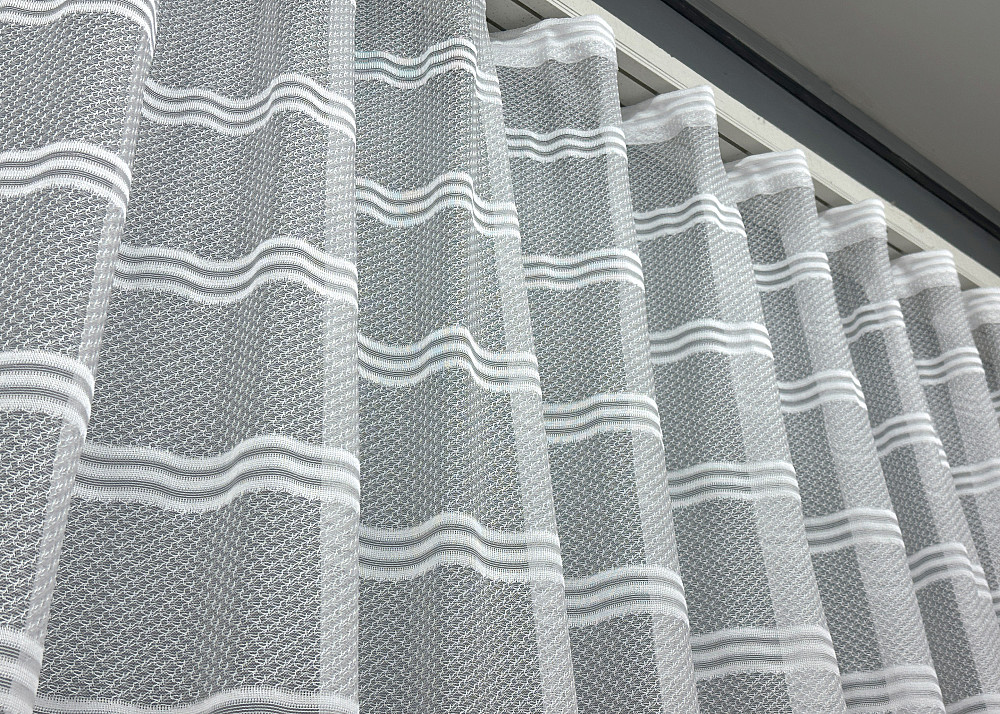 Тюль жакард "Lauren" колір білий 1887т Київ - фото 7