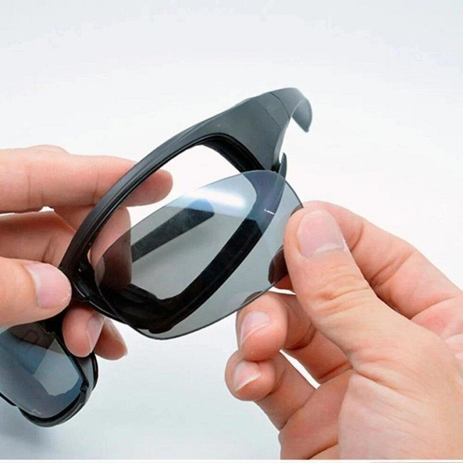 Тактичні поляризаційні окуляри C5 Polarized (4 лінзи) Вінниця - фото 7