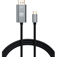 Кабель мультимедійний USB-C to DisplayPort M 1.5m v1.2 4K60Hz Vinga (VCPVCCD1215) Киев - изображение 1