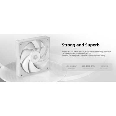 Кулер до корпусу ID-Cooling AF-125-W TRIO Вінниця - фото 7