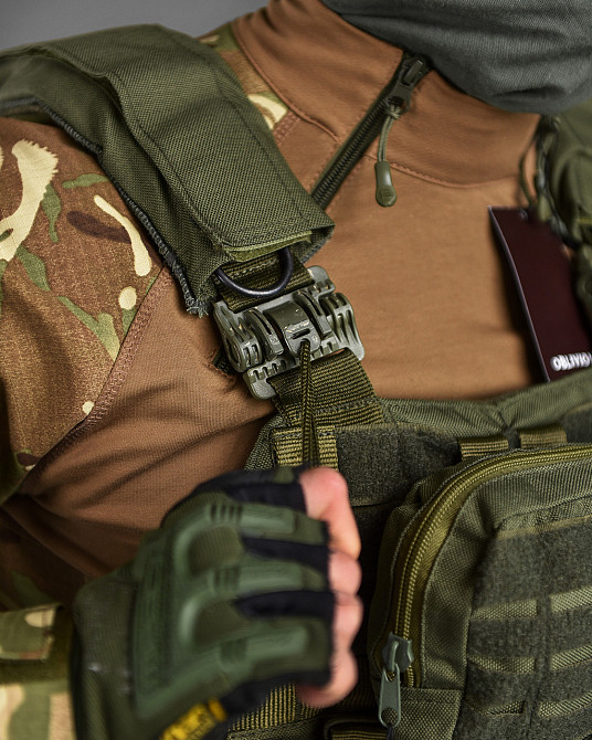 Плитоноска олива 4 скидання АСДГ asdg хакі Одеса - фото 6