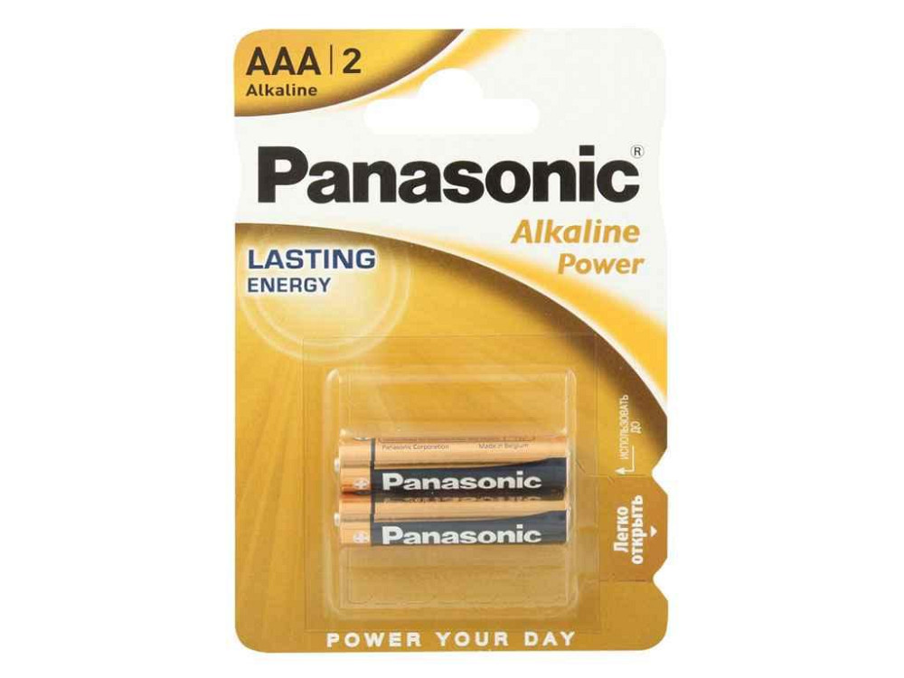 Батарейка LR03 Alkaline Power(Bronze) 1x2 шт. ТМ PANASONIC   Solmir Киев - изображение 1