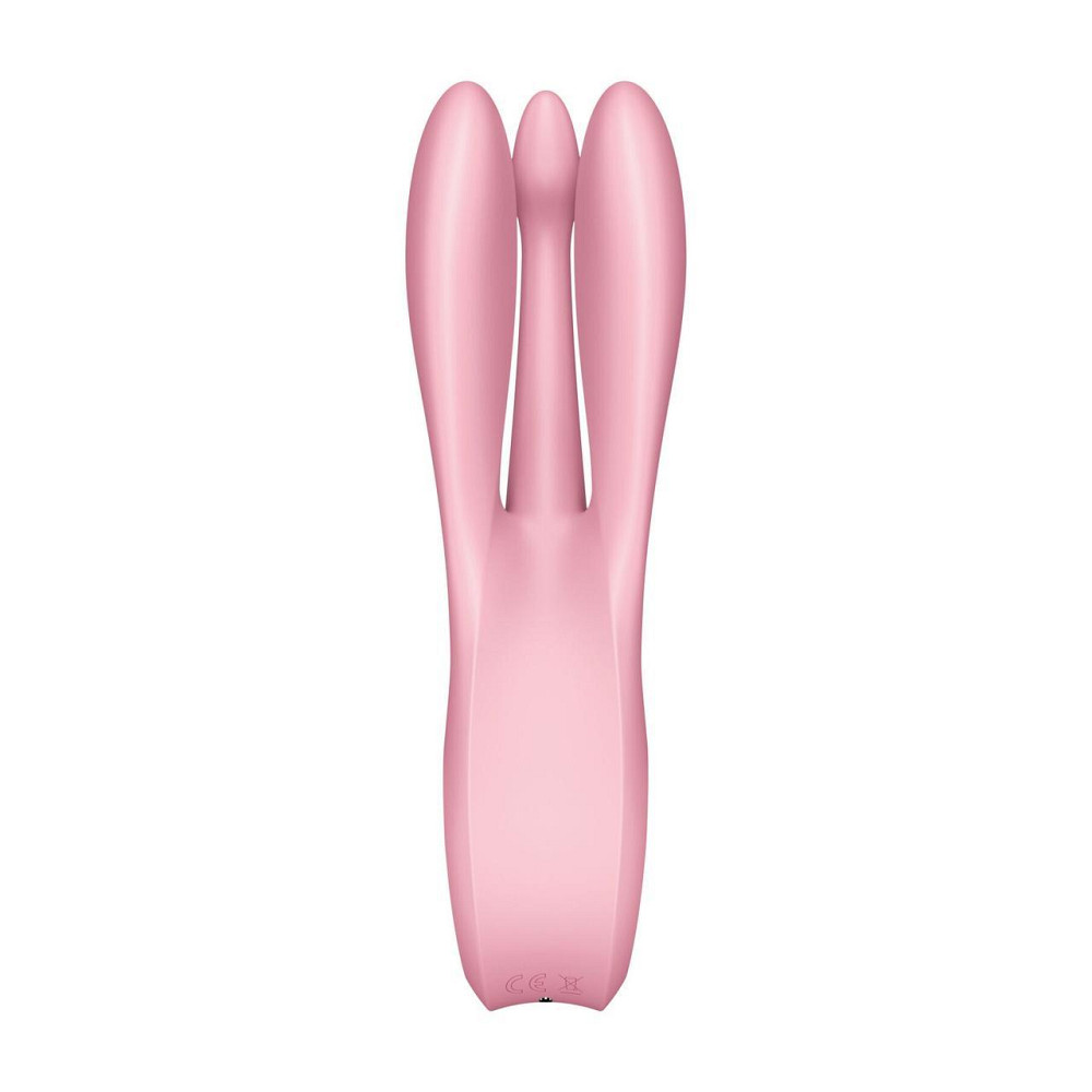 Клиторальный вибратор Satisfyer Threesome 1 Pink с тремя гибкими пальчиками Sex Aura Киев - изображение 4