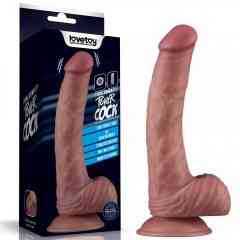 Реалістичний вібратор - Vibrating Dual Density Power Cock 9'' Sex Aura Київ
