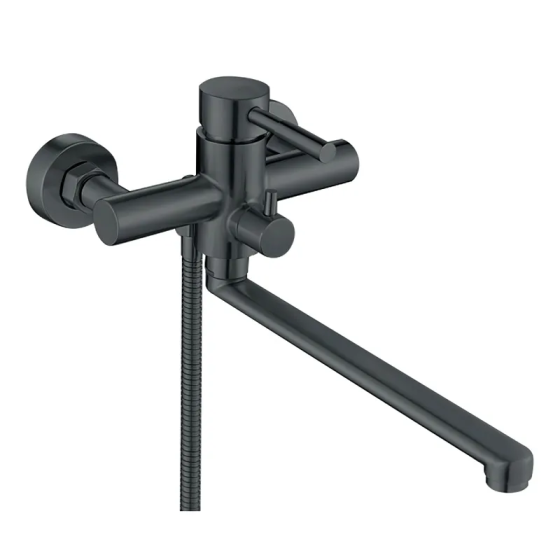 Графітовий змішувач для ванни Mixxus SUS-006 Euro (MI5908) Харків