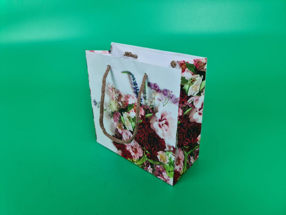 Пакет подарунковий під чашку 16/16/8 (артЧ-084) (12 шт.) Харків - фото 1