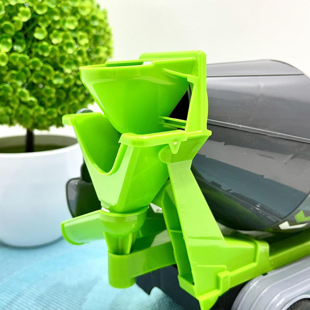 Спецтехніка Бетонозмішувач світло звук рухомі деталі масштаб 1:16 Зелений (ZH 812-1) Чернігів - фото 7