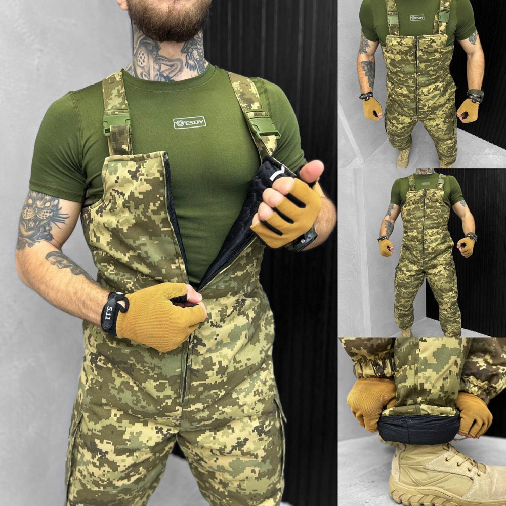 Костюм куртка и комбенизон пиксель зима теплый Одесса - изображение 10