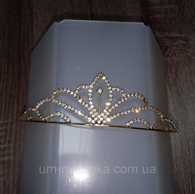 Корона Диадема на обруче Золото Кривий Ріг - фото 1
