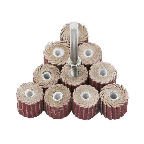 Лепесткові кола 10шт 600 грит для гравера з держателем Київ - фото 1