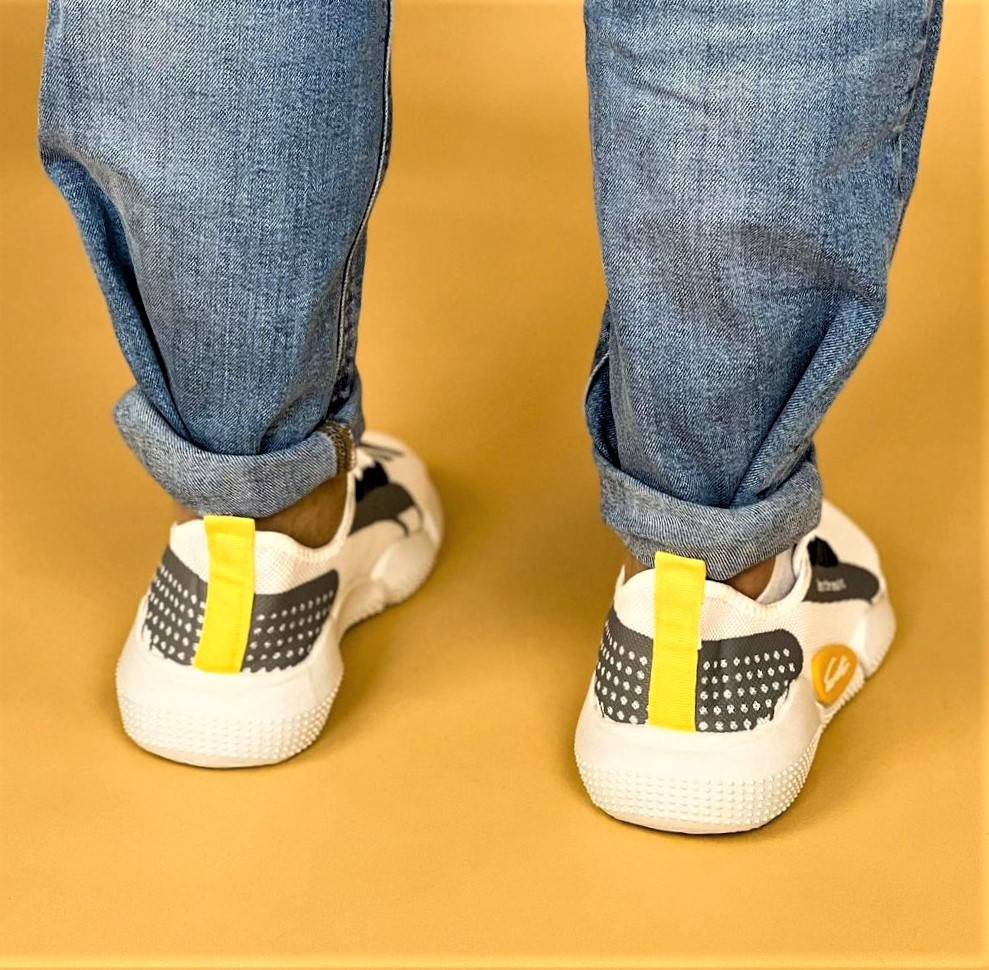 Кроссовки Мужские Белые Тканевые Boost Пенка (размеры: 40,41) Днепр - изображение 7