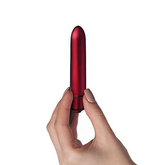 Віброкуля Rocks Off RO-90mm 10 Speed Scarlet Velvet матова Sex Aura Київ