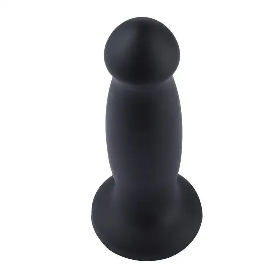 Силіконовий фалоімітатор для секс-машин Hismith 7.2" Black Silicone Anal Dildo, система KlicLok Львів