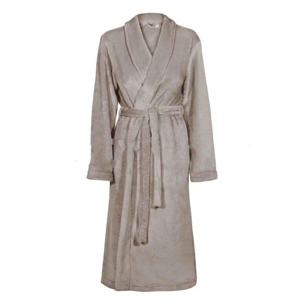 Халат флисовый, женский, бежевый, мякий - любого размера Киев - изображение 1