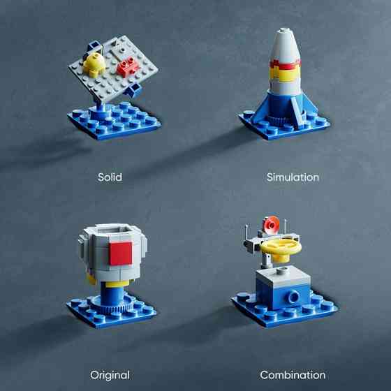 Конструктор LeleBrother космічний шатл, 130 деталь (8859) Київ