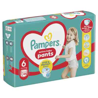 Підгузки Pampers трусики Pants Giant Розмір 6 (14-19 кг) 44 шт (8006540069356) Вінниця