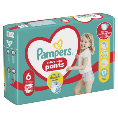 Подгузники Pampers трусики Pants Giant Розмір 6 (14-19 кг) 44 шт (8006540069356) Винница - изображение 2