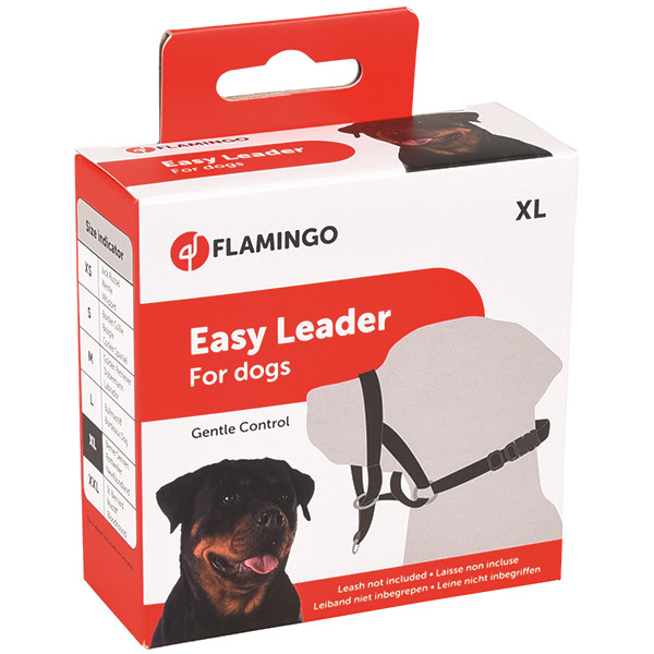 Flamingo Easy Leader XL ФЛАМІНГО ІЗІ ЛІДЕР недоуздок для корекції поведінки собак, бернський зенненхунд, ротвейлер, ньюфаундленд Київ - фото 1