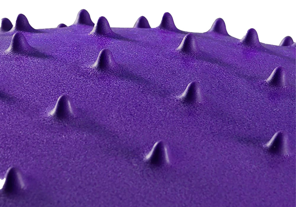 М'яч для фітнесу EasyFit 75 см фіолетовий (фітбол масажний) Коломия - фото 3