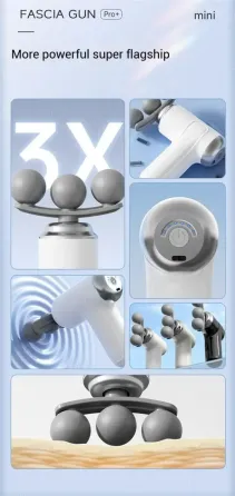 Массажер Fascial Gun, Портативный массажный пистолет LM-130 Коломыя