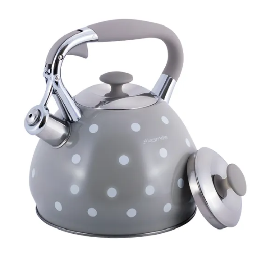 Чайник 3л нержавіюча сталь зі свистком з ручкою 