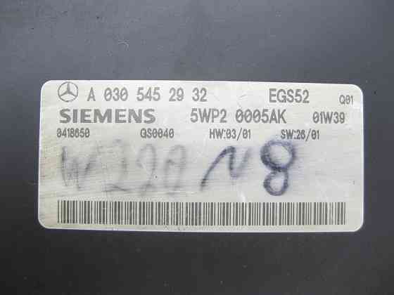 Mercedes-Benz  A0305452932 Блок керування 5 ступінчастою АКП EGS52 CL C215 S-class short W220 SLK R170 S-class long V220 Одеса