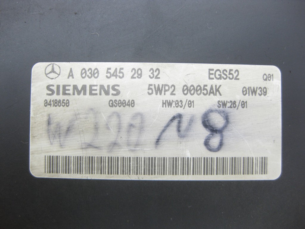 Mercedes-Benz  A0305452932 Блок керування 5 ступінчастою АКП EGS52 CL C215 S-class short W220 SLK R170 S-class long V220 Одесса - изображение 5