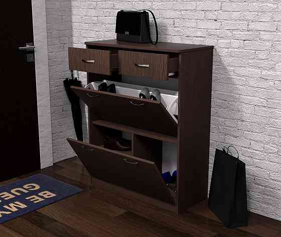 Тумба для обуви №4, Венге Магия, 800/350/1010 Львов