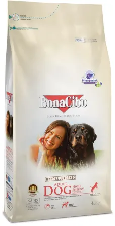 BonaCibo Adult Dog High Energy (Бонасибо Эдалт Дог Хай Энерджи курица рис и анчоусы) сухой корм для собак Запорожье