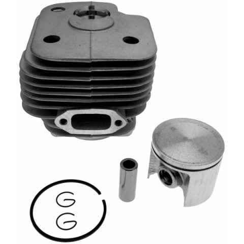 Цилиндр 48 в сборе бензопилы Hus 365 квадратный выход Мукачево - изображение 1