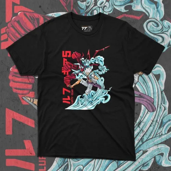 Футболка чоловіча з  принтом Ван Пис Гір 5 Розмір 48 Anime0180 Дніпро