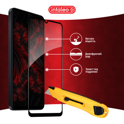 Стекло защитное Intaleo Full Glue Xiaomi Poco C65 Black (1283126583667) Винница - изображение 5