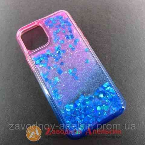 IPhone 11 pro чехол плавающие блестки Аквариум Одесса