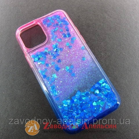 IPhone 11 pro чехол плавающие блестки Аквариум Одесса - изображение 2
