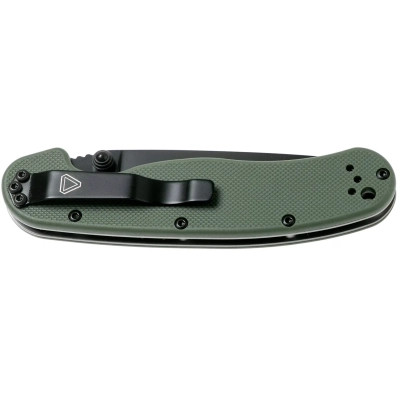 Ніж Ontario Knife RAT II D2 OD Green, Black Blade (ON8830OD) Вінниця - фото 4