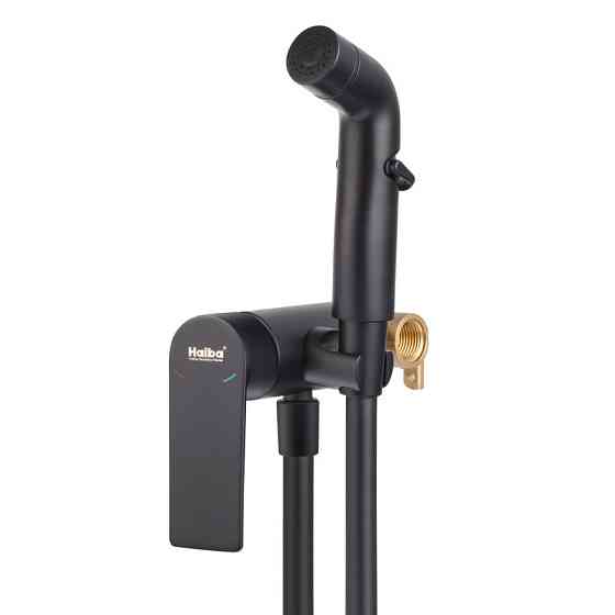 Змішувач для гігієнічного душу Haiba ALEX 002  BLACK   ( HB9618 ) 36477 Харьков