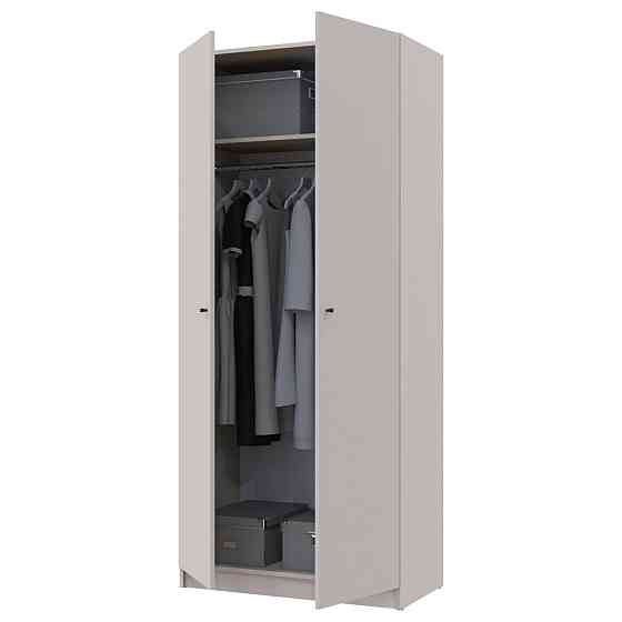 Шкаф распашной для одежды Doros Промо 90х48х204 см Кашемир (DRS-011198) Днепр