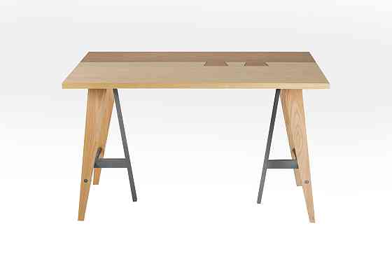 Стіл  Дублін (120/75) каркас натур/столеш горіх--- Киев