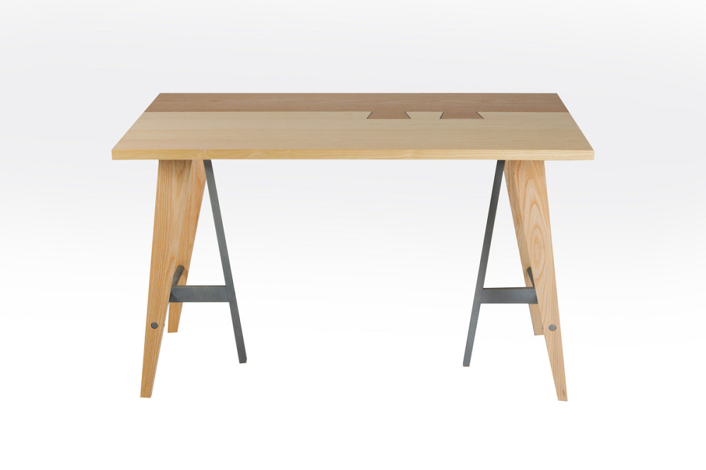 Стіл  Дублін (120/75) каркас натур/столеш горіх--- Киев - изображение 2