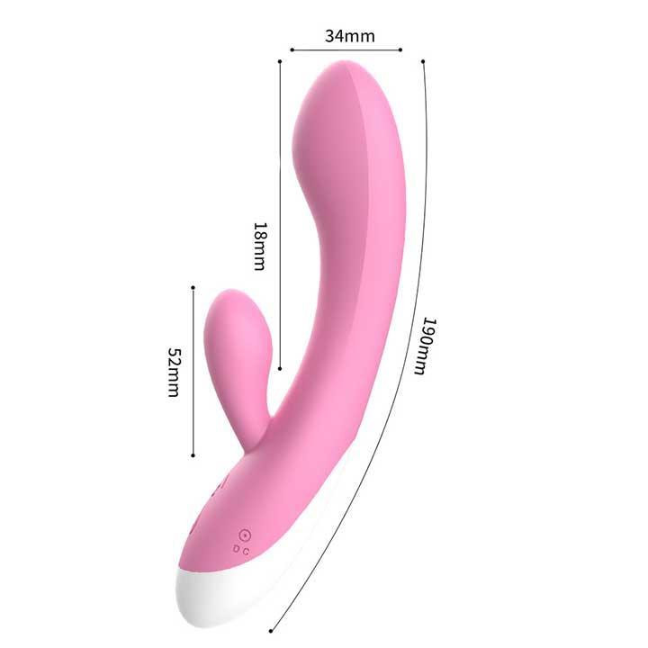 Вибратор кролик Mr. Rabbit 12 режимов розовый Винница - изображение 4