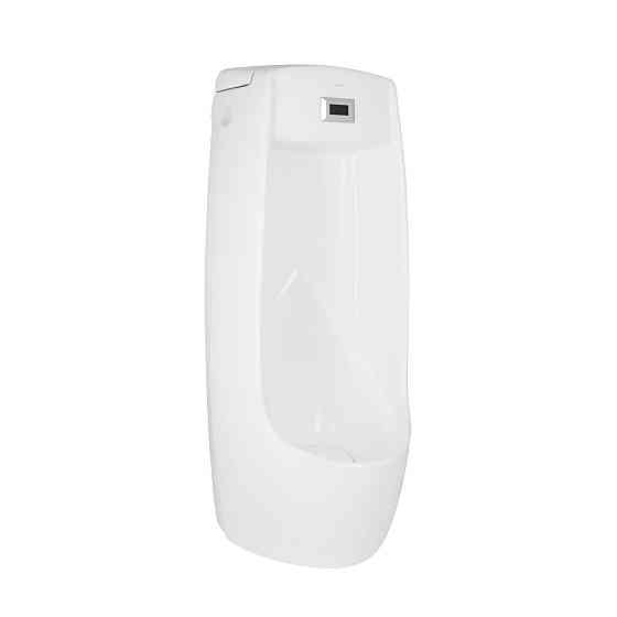 Пісуар підлоговий Qtap Scorpio з ІЧ-датчиком автоматичного змиву 430х370х990 White QT1488101HW Київ