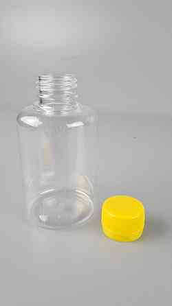 Пляшка прозора 200 мл із горлом Ø28 з кришкою (50 шт.) Харків