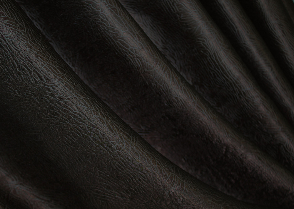 Шторная ткань софт цвет венге 1450ш Киев - изображение 1